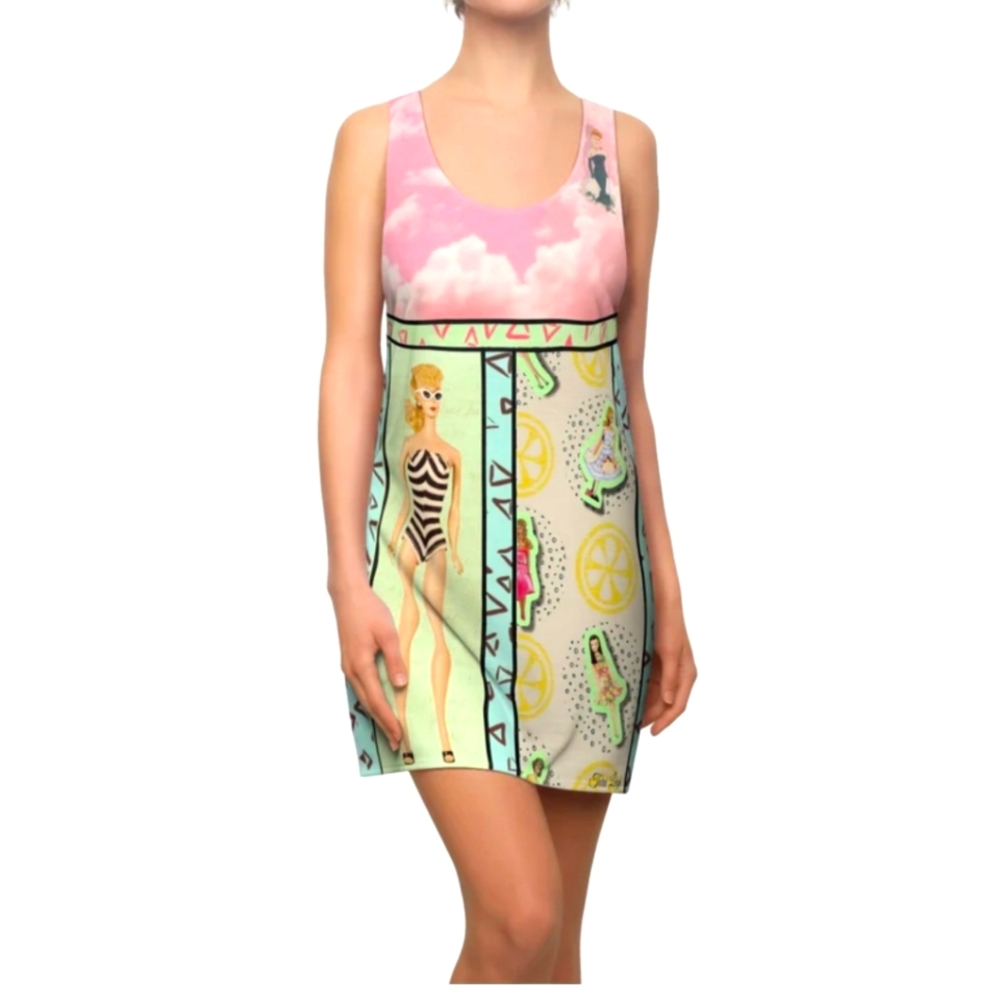 NEW LIMITED EDITION Womens Retro Barbie Racerback Dress by Tara Leigh
